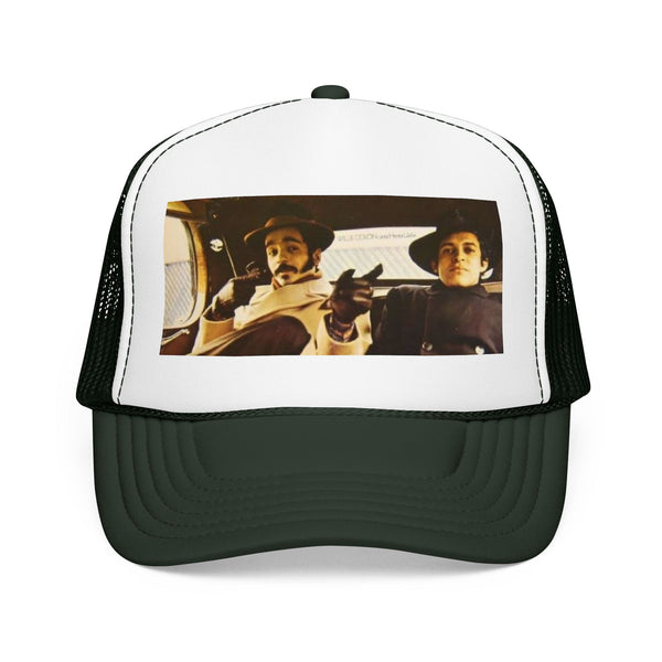 Hacha y Machete Road Trip Trucker Hat — alternate view