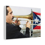 "Guapea 2"- Matte Canvas of Willie Colon