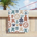 Tribal Geometric Summer Towel