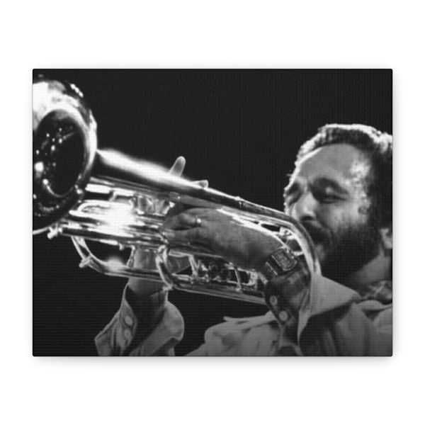 "Guapea"- Matte Canvas of Willie Colon
