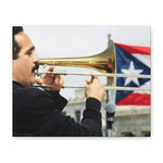 "Guapea 2"- Matte Canvas of Willie Colon