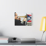 "Guapea 2"- Matte Canvas of Willie Colon