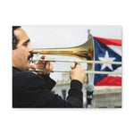 "Guapea 2"- Matte Canvas of Willie Colon